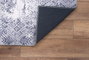 Conceptum Alfombra Soul Chenille Gris AL 54 150x230 cm 100% Poliéster Lavable a Máquina
